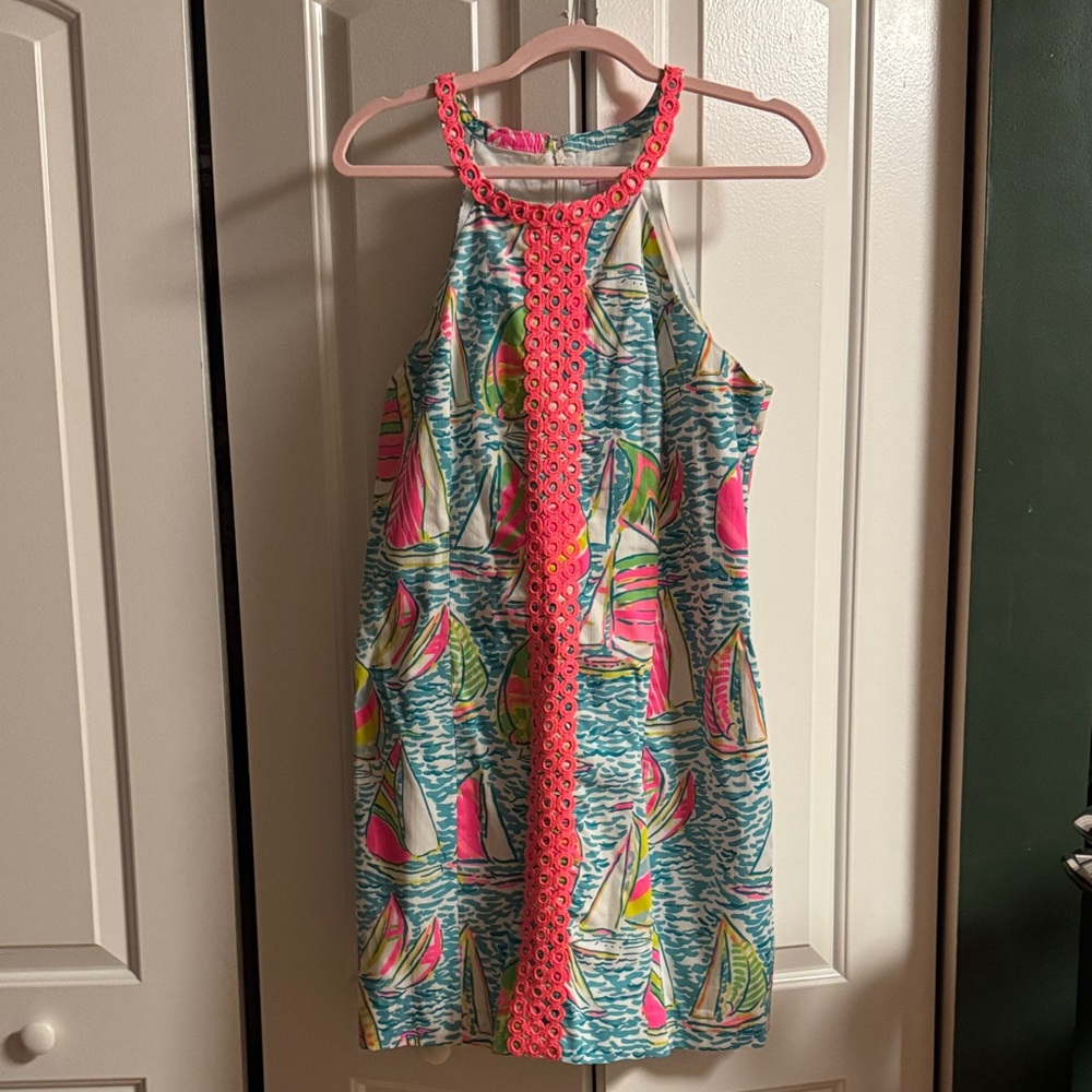 Lilly Pulitzer Multicolor Sailboat Dress